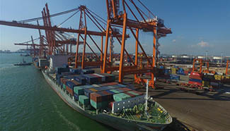 Beibu Gulf's container throughput reaches 821,300 TEU in 1st half year
