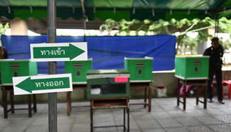 Thais cast ballot on charter and additional question in referendum vote