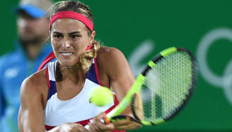 Monica Puig wins in women's singles gold medal match of Tennis