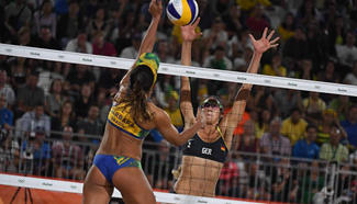 Germany take gold in women's team of Beach volleyball
