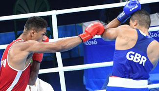 Tony Victor claims title in men's Super Heavy (+91kg) of Boxing