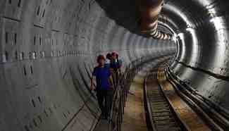 Tunnel shield construction of Kunming subway Line 6 finished