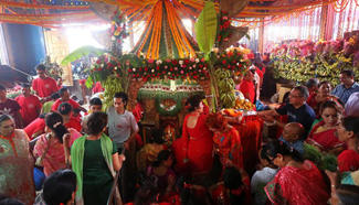 Ganesh Chaturthi festival celebrated in Kathmandu, Nepal