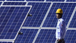 Qinghai's electricity output benefited from solar panels