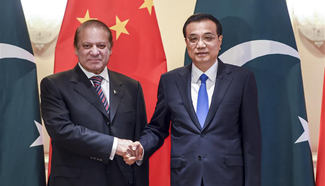 Premier Li meets with Pakistani PM in New York