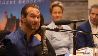 Motivational speaker Nick Vujicic to give lectures in Hungary