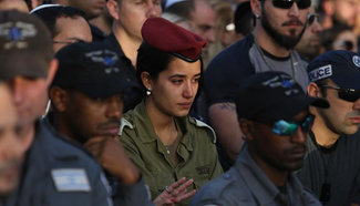 Funeral for victim of shooting attack held in Jerusalem