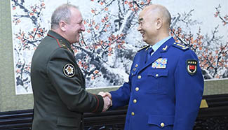 Senior military officials of China, Belarus meet in Beijing
