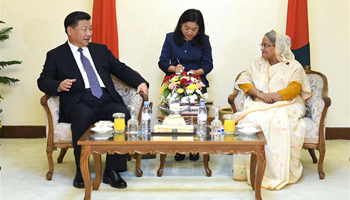 Spotlight: China, Bangladesh lift ties to strategic partnership of cooperation