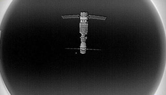 Satellite of Tiangong-2 sends back valuable photos