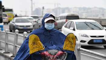 Cold front sweeps parts of China