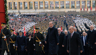 Erdogan attends Republic Day celebration in Turkey