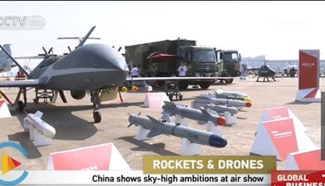 China shows sky-high ambitions at air show
