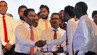 Maldivian president urges solution to ruling party's internal conflicts