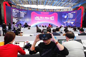 In pics: world's first VR shopping store on Alibaba's Tmall
