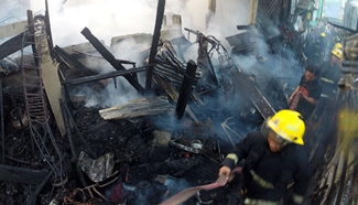 7-year-old boy dies in fire accident in the Philippines