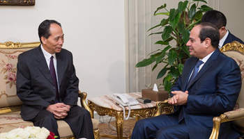 Senior Chinese legislator visits Egypt