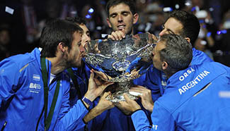Argentina wins the Davis Cup title