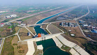 In pics: China's south-to-north water diversion project