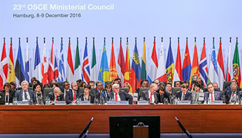 23rd ministerial meeting of OSCE closes in Hamburg