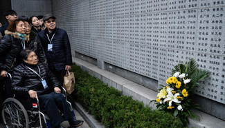 110 new names added to wall remembering victims in Nanjing Massacre