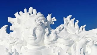 Sun Island International Snow Sculpture Art Expo held in NE China