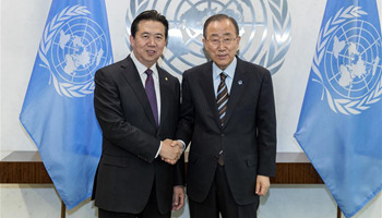 UN, Interpol leaders vow to further cooperation