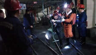 12 people killed in central China colliery outburst
