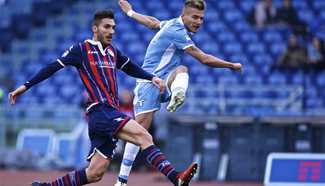 SS Lazio beats FC Crotone 1-0 at Italian Serie A
