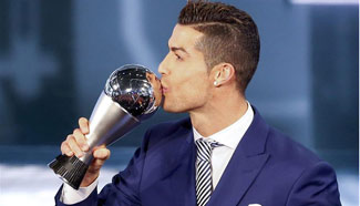 Cristiano Ronaldo crowns the Best FIFA Men's Player 2016