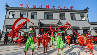 Traditional activities held to welcome Lunar New Year in east China's Hangzhou