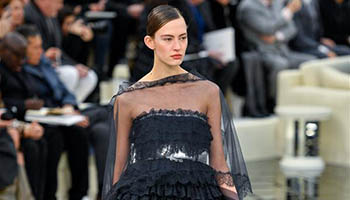 Chanel Haute Couture fashion collection held in Paris