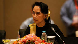 Myanmar state counselor calls for making firm decision for peace