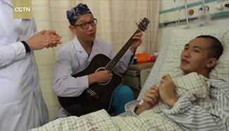 Musical medicine: tuneful doctor stirs brain tumor patient