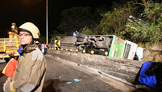 At least 28 killed in bus crash in Taiwan