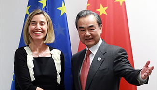 Chinese FM and Germany, EU, UK counterparts seek global growth cooperation