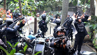 Indonesian police nabs militant after bombing in West Java province