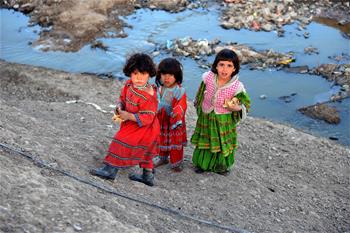 Daily life of Afghan displaced children