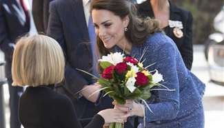 Britain's Duchess of Cambridge visits Ronald McDonald House