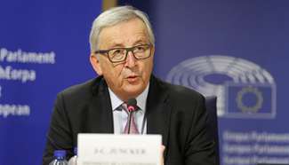 EU's Juncker addresses white paper on future of Europe