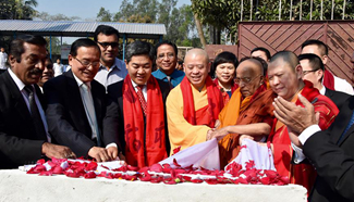 Bangladesh opens ancient Buddhist scholar's memorial stupa built with Chinese support