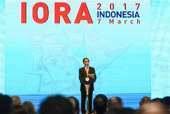 Indonesian president addresses opening of IORA summit in Jakarta