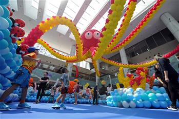 Balloon exhibition "Sea of Wonder" held in Singapore