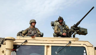 Military operation held in south Afghanistan