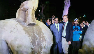 Egypt moves unearthed 3,000-year-old statue to Cairo museum