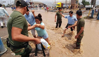 At least 62 killed in Peru flooding