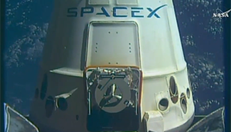 SpaceX Dragon cargo craft from International Space Station