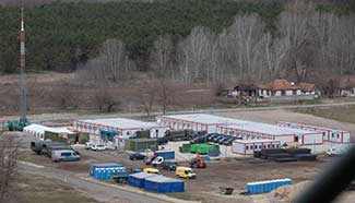 New barracks seen near Hungary's southern border