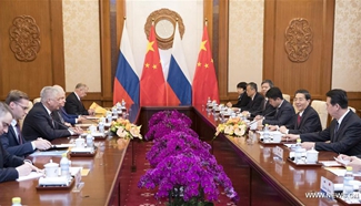 Guo Shengkun meets Russian Interior Minister in Beijing