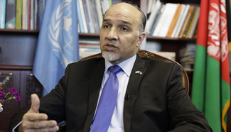 Interview: "Community of shared future for mankind" very relevant to Afghanistan, 
region: Afghan ambassador to UN
